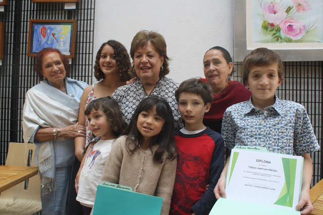 Inauguración de la exposición “Los niños por la paz”