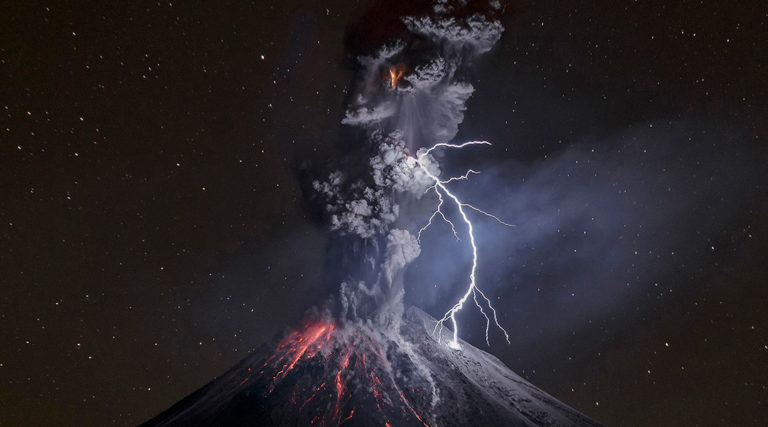 Fotógrafo de volcanes