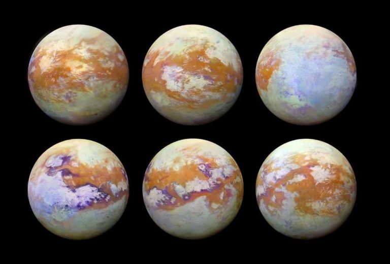 Revela NASA imágenes de Titán