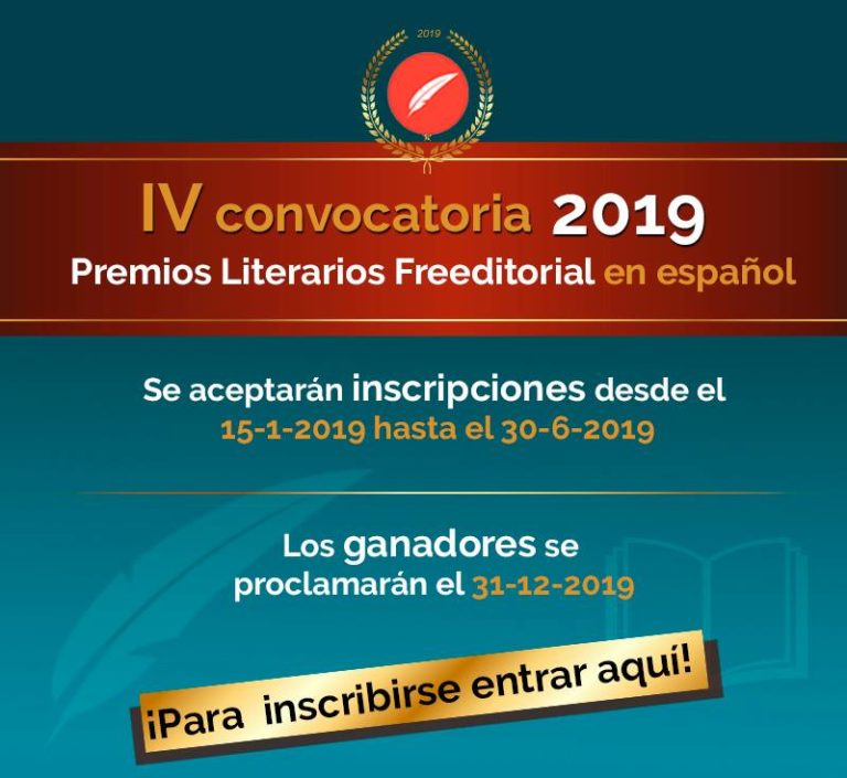 Abrió la convocatoria al cuarto Concurso Literario de Freeditorial.com, la mayor editorial digital en español
