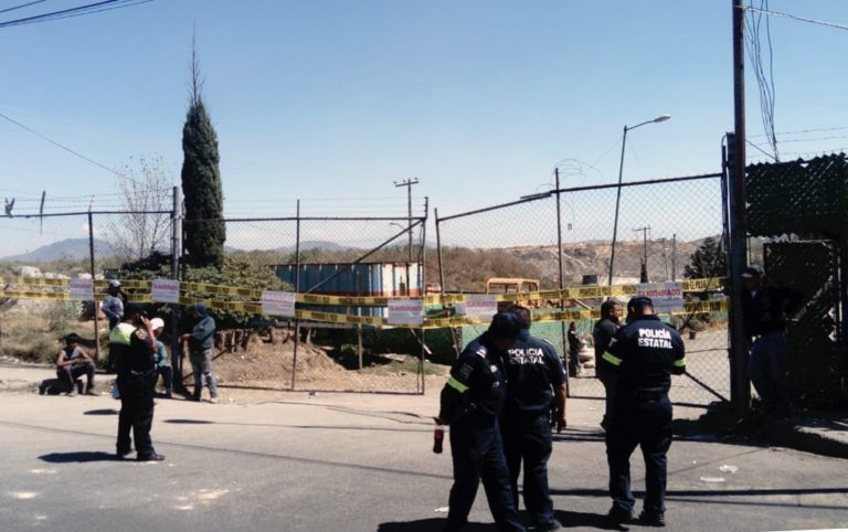 Clausura PROPAEM tiradero “Puerto de Chivos”, en Atizapán