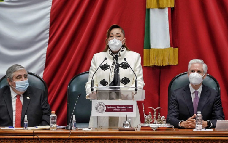 Ingrid Schemelensky elegida Presidenta de la Mesa Directiva en la LXI Legislatura Mexiquense