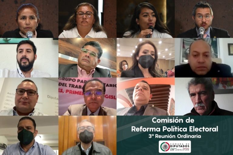 Estudia la Comisión de Reforma Política-Electoral del Congreso de la Unión, la viabilidad de iniciativas ante eventual reforma político-electoral