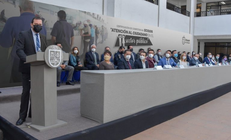 Certificarán competencias laborales en atención ciudadana a servidores públicos de Atizapán de Zaragoza