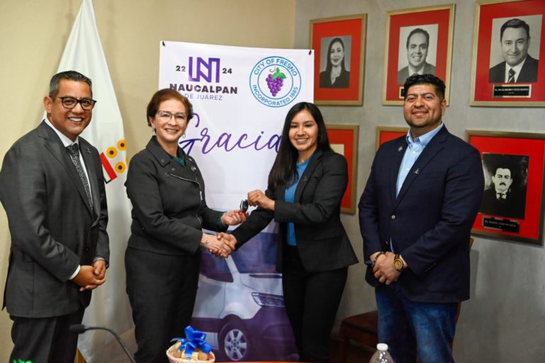 Naucalpan y Fresno, California, firman acuerdo de hermanamiento