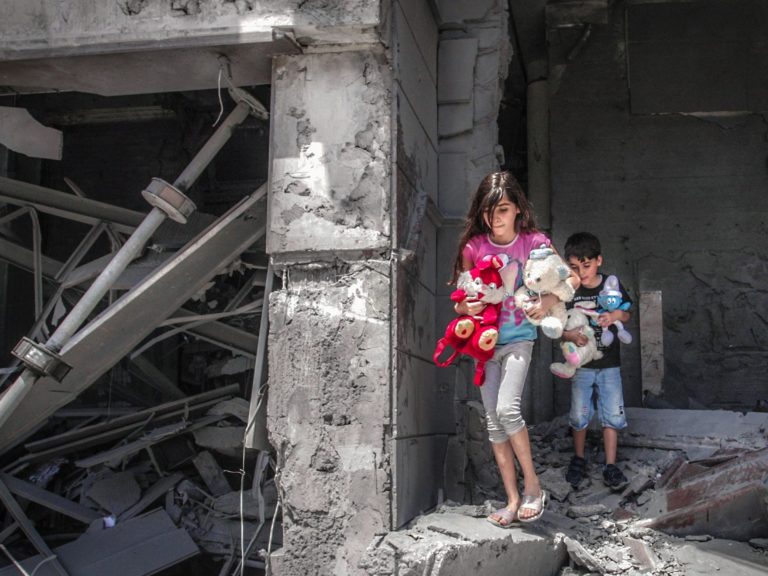 Las infancias de Gaza, nuevo ataque contra la humanidad