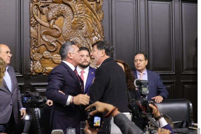 Lo que abrió “Alito”, tras la revuelta con Noroña en Xicoténcatl