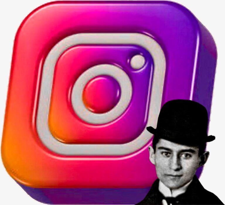 El usuario de instagram @franzkafka