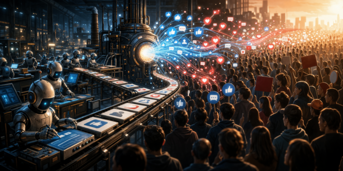 Manufactura digital de influencias sociales