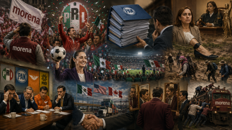 Kaleidoscopio Junio: el mes en que la política mexicana volvió a ponerse máscara, camiseta y discurso nuevo