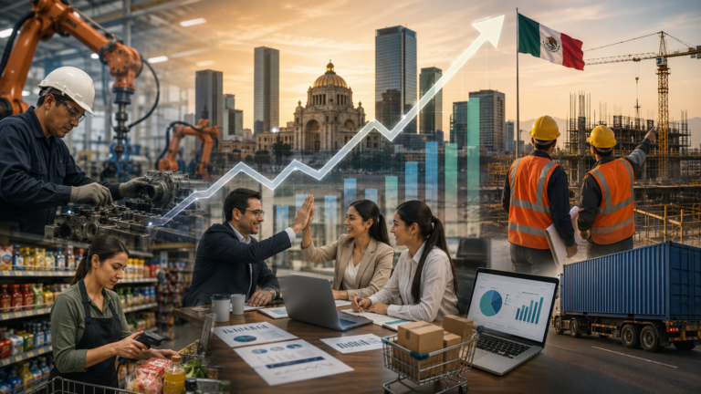 Empresas mexicanas mantienen señales de confianza pese a un entorno económico desigual