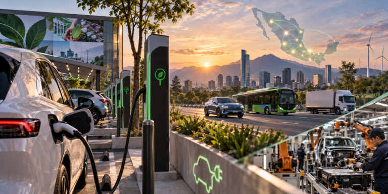 Electromovilidad avanza en México, pero enfrenta rezagos en proveeduría e infraestructura